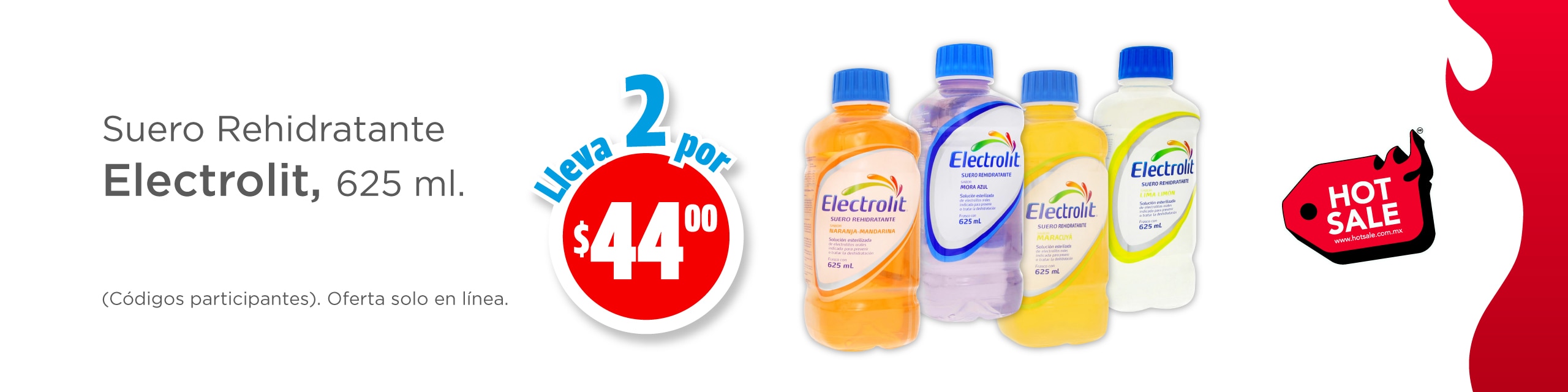 Electrolit 2x44 pesos